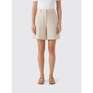 Eleventy Shorts Woman Yellow Cream